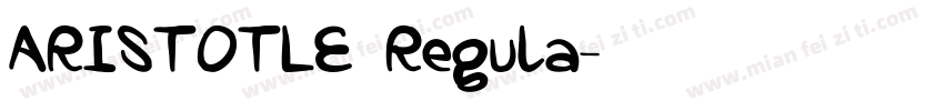 ARISTOTLE Regula字体转换